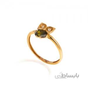 انگشتر طلا طرح جغد کد CR397