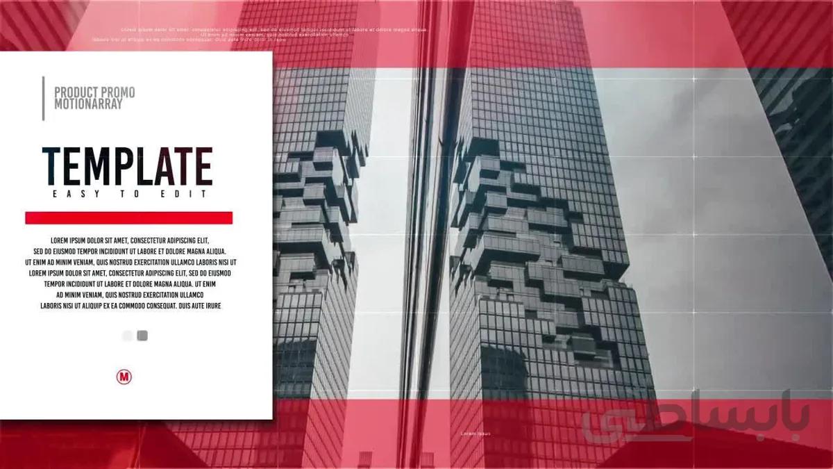 پروژه اماده افترافکت تیزر تبلیغاتی معرفی خدمات Classic Corporate 159370