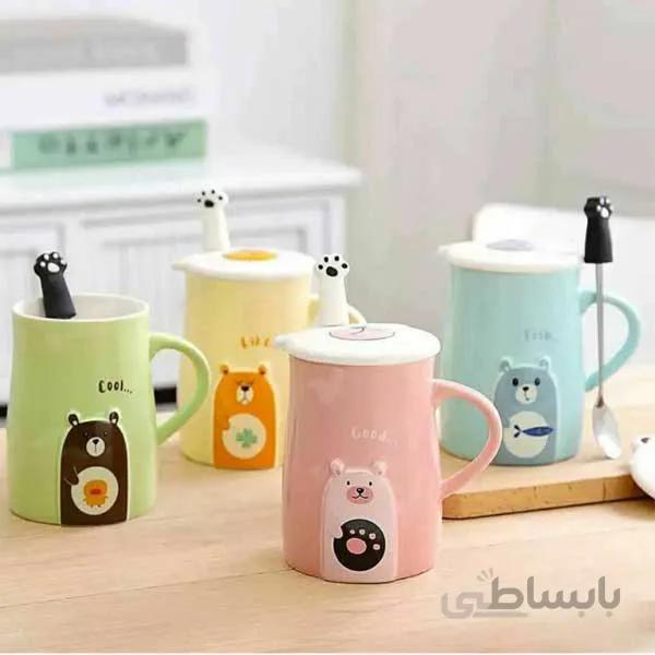 ماگ فانتری طرح خرس