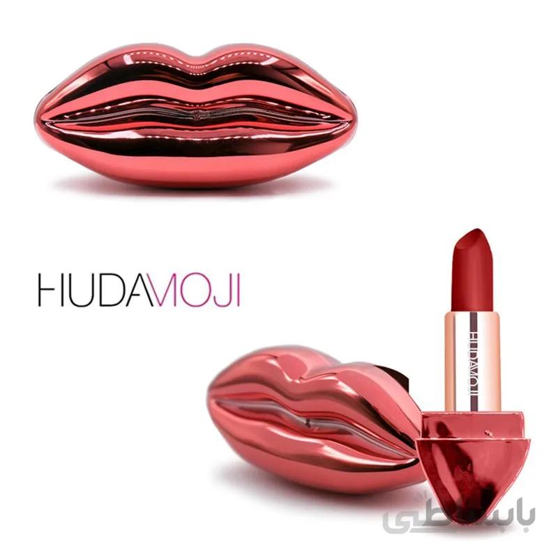 رژ لب جامد هدی موجی طرح لب (Hudamoji Doodle Lip Lipstick)  موجود کد : ۸۰۱ -۸۰۳-۸۰۴-۸۰۵-۸۰۶