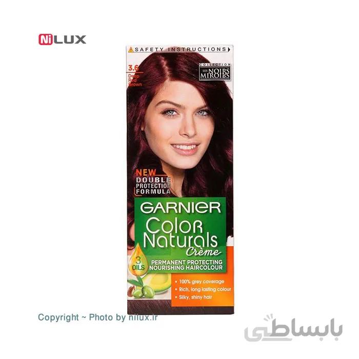 کیت رنگ مو گارنیه شماره Color Naturals Adria Shade 3.6