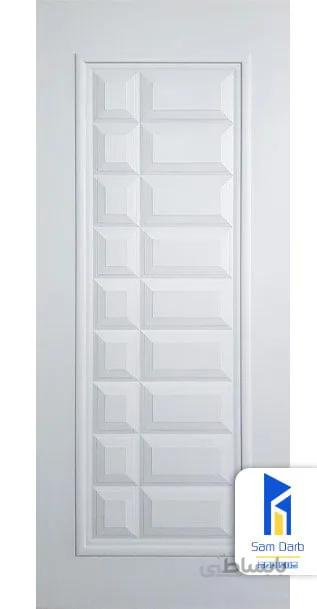 درب ورودی اتاق سفید PVC-B321