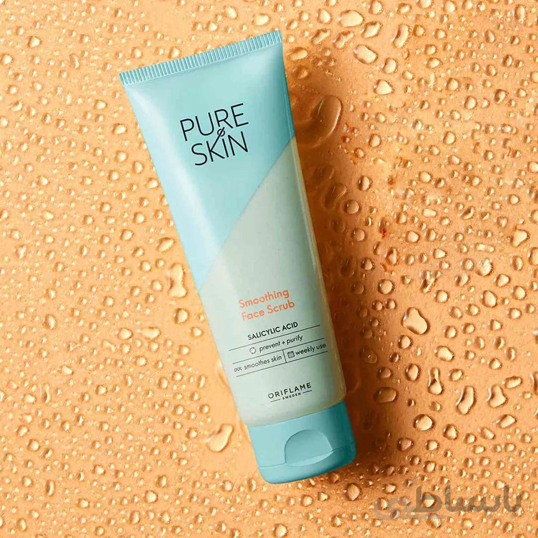 اسکراب صورت تسکین دهنده پیور اسکین 41675 ا Pure Skin Smoothing Face Scrub 41675
