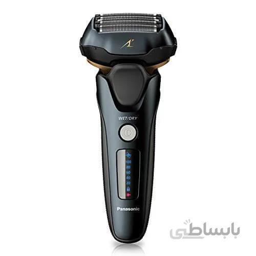 ریش تراش برقی پاناسونیک Arc5 مرطوب و خشک برای آقایان با اصلاح کننده پاپ آپ ، سر محور قابل انعطاف 16 و D و حسگر تراشیدن هوشمند ، ES-LV67-K ، سیاه