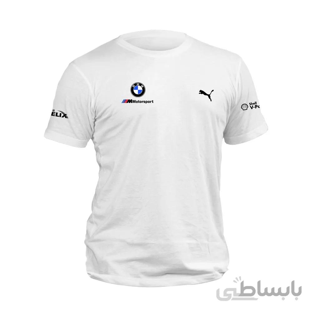 تیشرت سفید پوما BMW