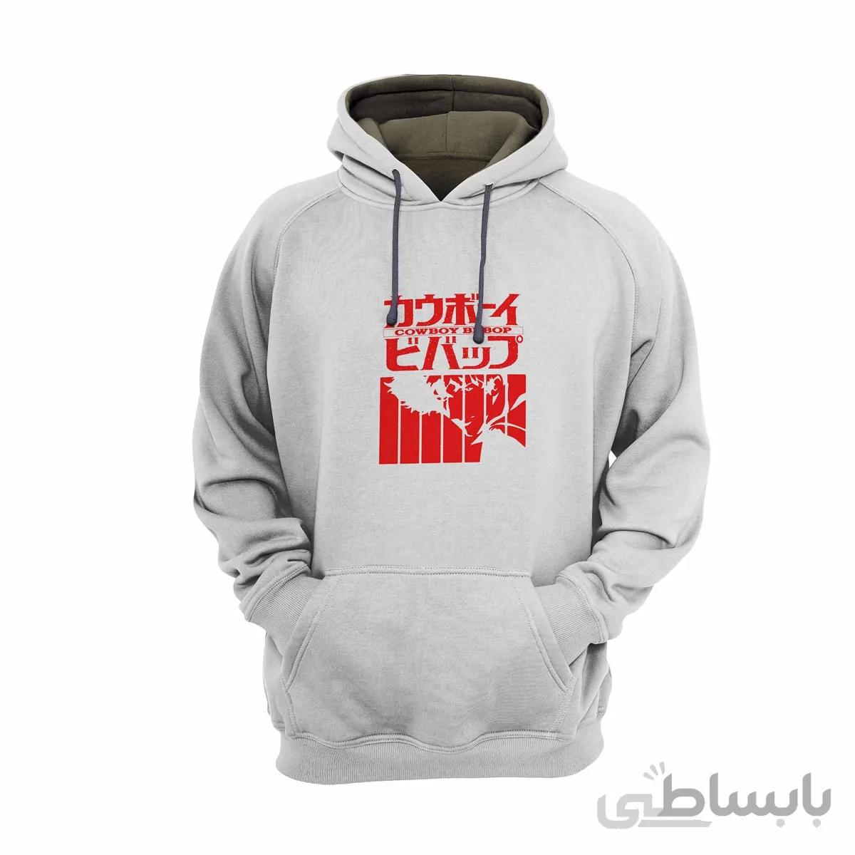 هودی سفید طرح انیمه کابوی بیباپ Cowboy Bebop کد KCT10460 کد 284917