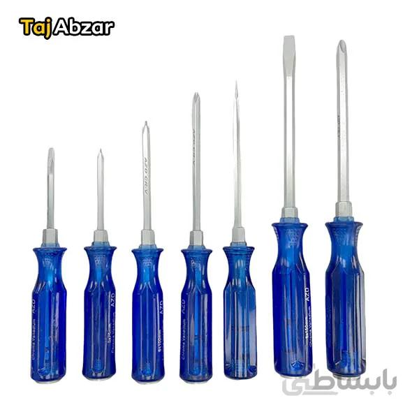مجموعه 7 عددی پیچ گوشتی AZD