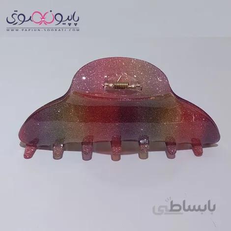کلیپس مو رنگین کمانی کد 2
