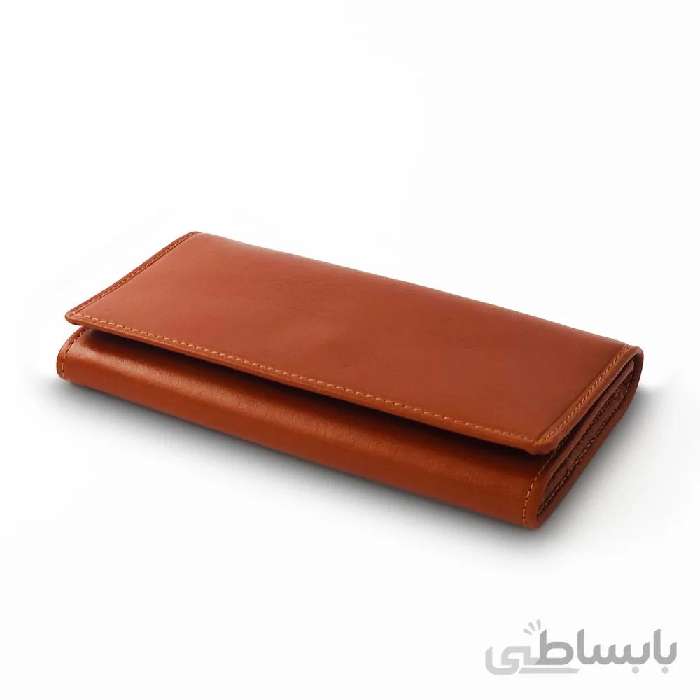 کیف پول چرم سه لت زنانه ا قیمت به شرط خرید تیمی