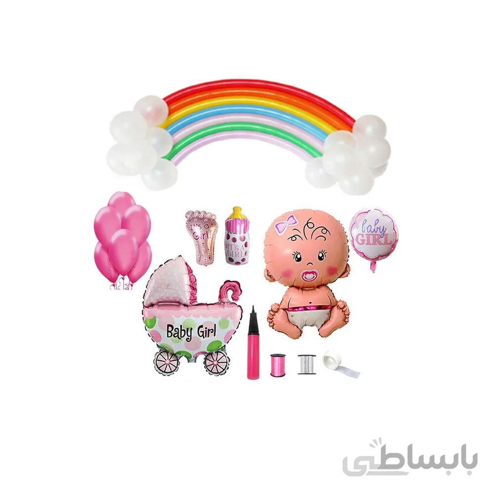 پک بادکنک آرایی بی بی دختر مدل STLB183