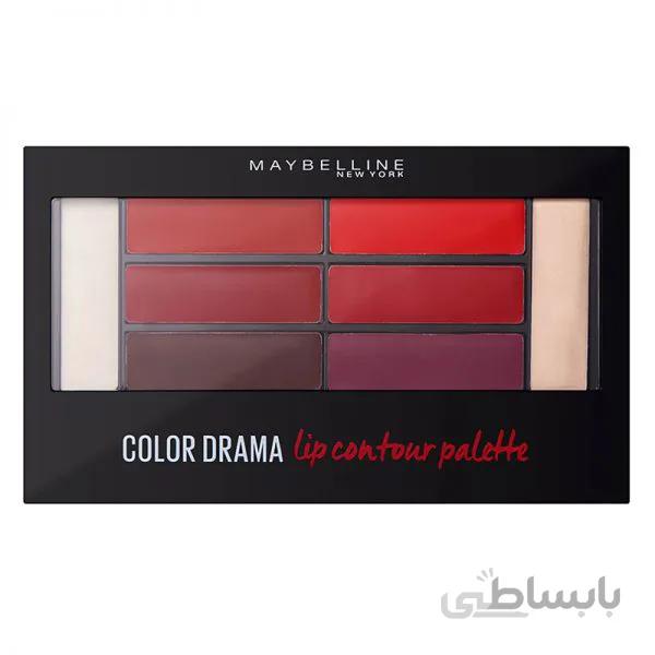 پالت رژ لب جامد 8 عددی Crimson Vixen میبلین | Meybelline