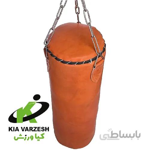 کیسه بوکس چرم 90 سانت - مشخصات،قیمت و خرید ا leather boxing bag 90