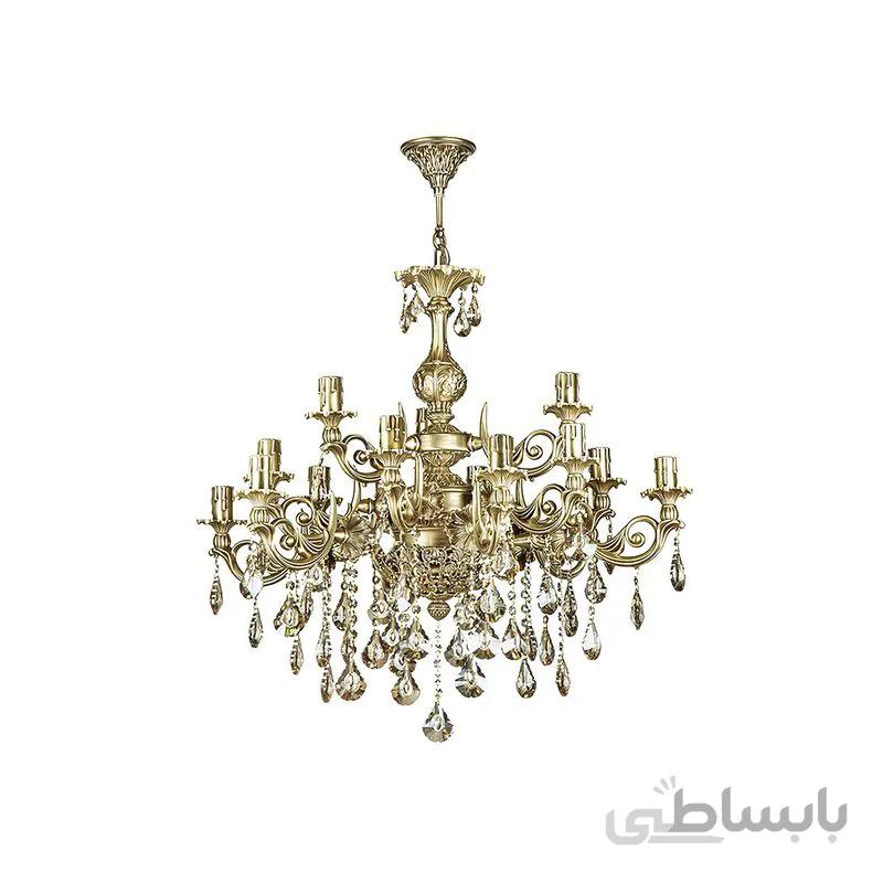 لوستر 15 شعله چشمه نور مدل M3430/663-AO