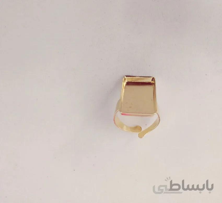 انگشتر مستطیلی کفه دار