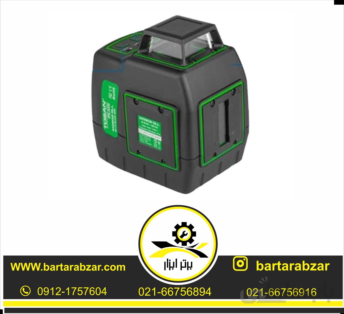 تراز لیزری 360 درجه نور سبز توسن مدل M3602 GLL