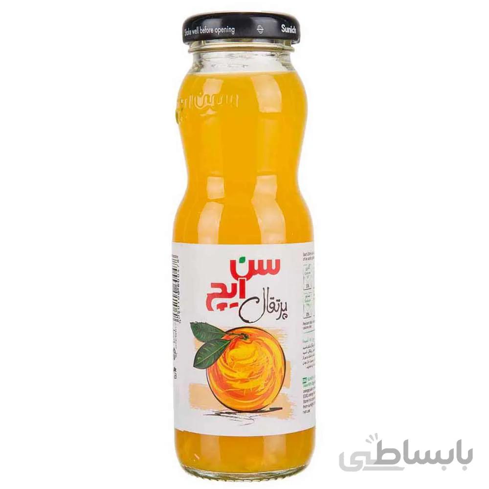 نکتار پرتقال شیشه ای سن ایچ ۲۰۰ میلی لیتری ا -