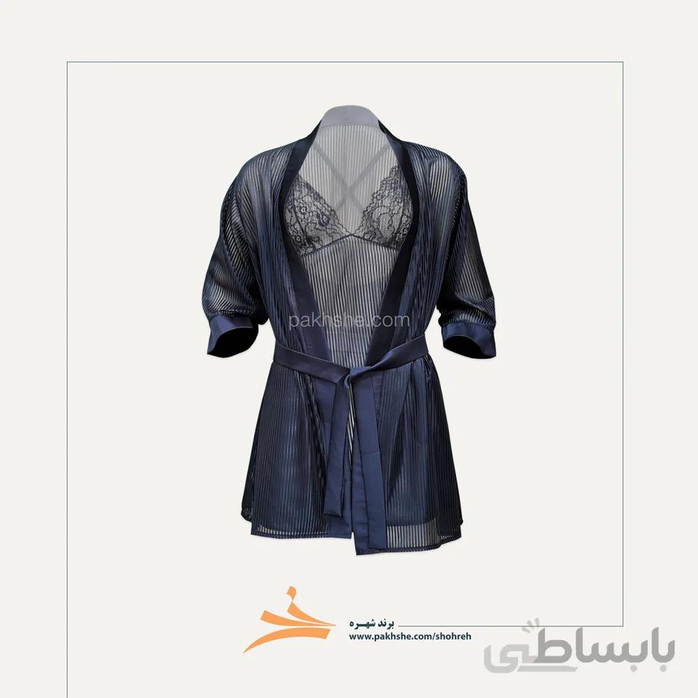 ست لباس خواب و روب دو شامبر زنانه برند شهره کد 9966