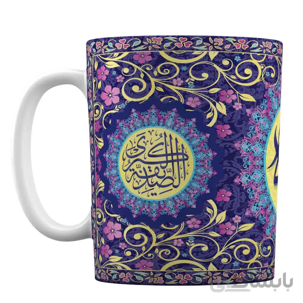 ماگ سرامیکی میلاد حضرت فاطمه صدیقه (س)