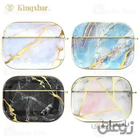 کاور ایرپاد پرو Apple Airpods Pro Kingxbar Swarovski Marble Series