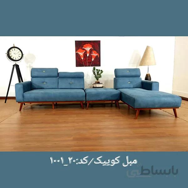 خرید اقساطی مبلمان راحتی 7 نفره مدل کوئیک 20-1001