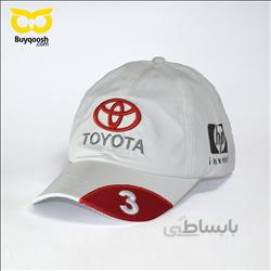 کلاه حرفه ای سفید TOYOTA
