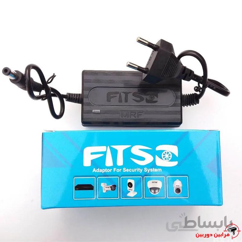 آداپتور دوربین مداربسته 12 ولت 2 آمپر فیتسو Fitso Adapter