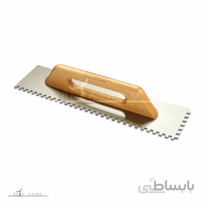 ماله شانه ای - دسته چوبی