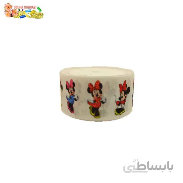 روبان گروگن 4 سانت طرح دار متری کد 2053G