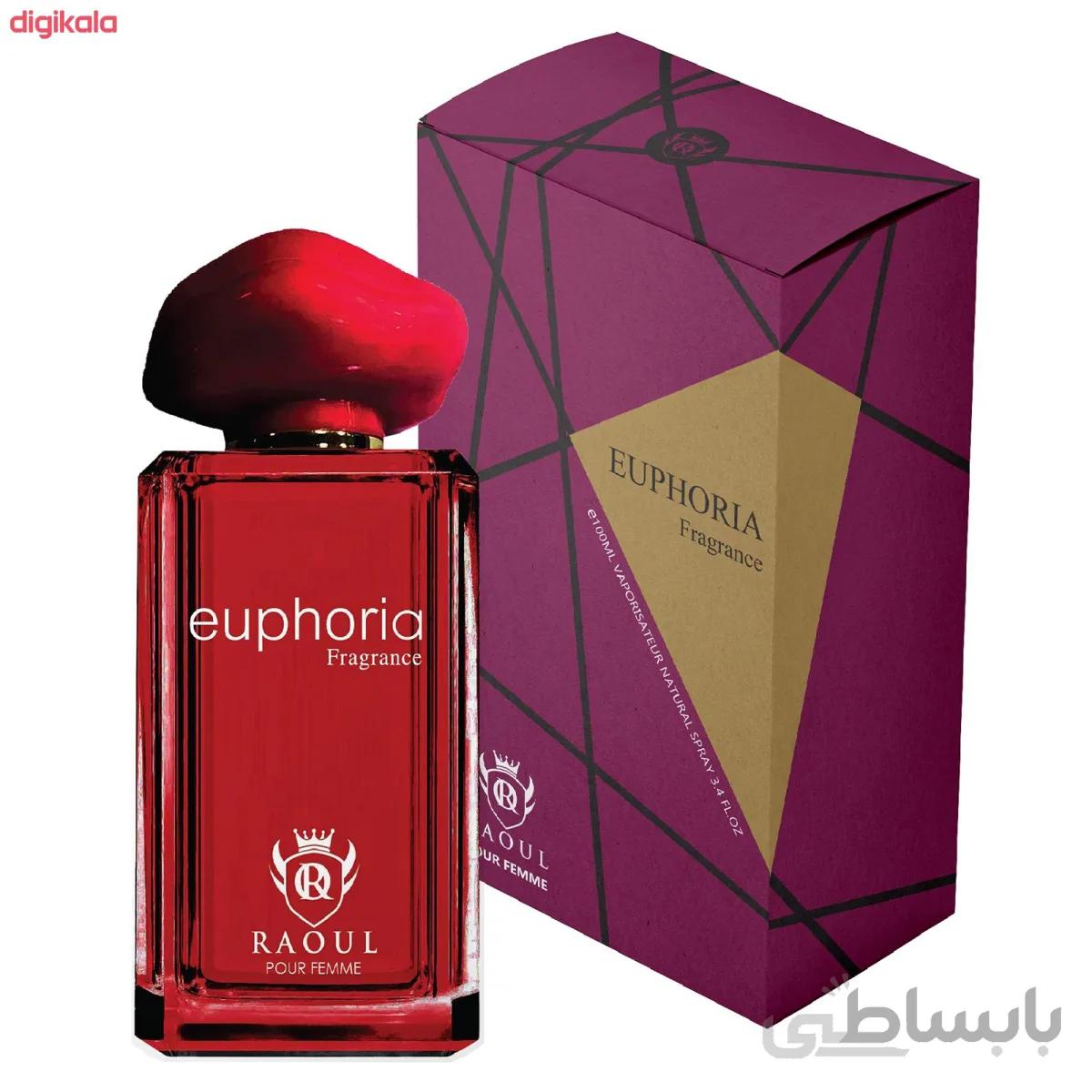 ادکلن زنانه رائول مدل Euphoria حجم 100 ml