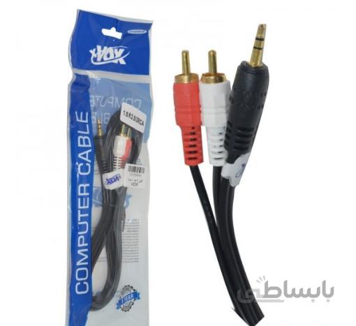 کابل 1 به 2 صدا طول 1.5 متر xVOX
