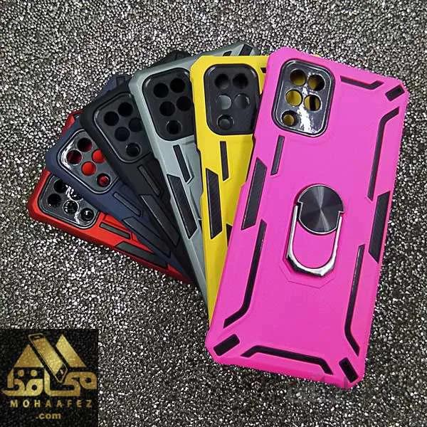 قاب ضد ضربه سامسونگ Galaxy A12 / A12 Nacho / M12 هولدر دار کد SA408
