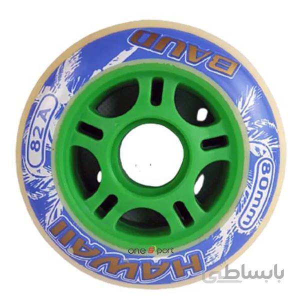 چرخ اسکیت BAUD آبی | پک 8 عددی