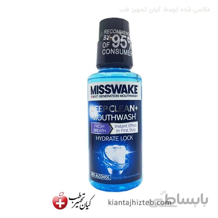 دهان شویه Misswake مدل Fresh Breath حجم 400 میل