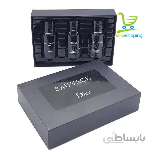 ادکلن مردانه دیور ساواج Dior Sauvage EDT ست هدیه