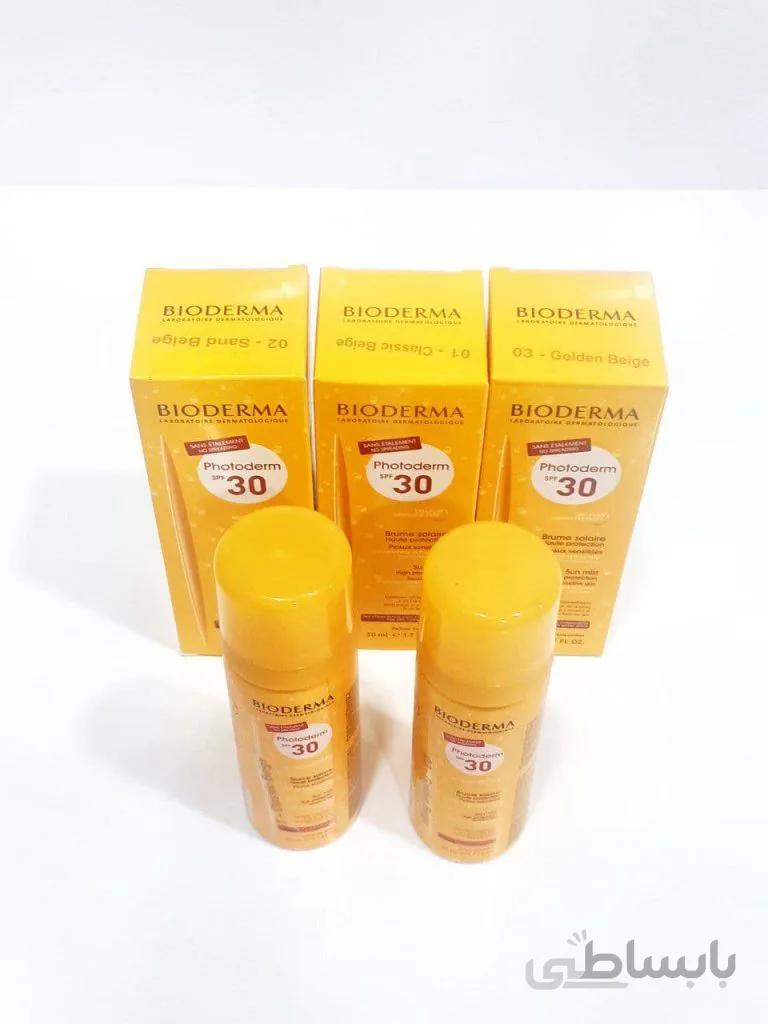 اسپری ضدآفتاب بیودرما فتودرم SPF30 حجم 50 میلی