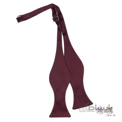 پاپیون سری مندو - گره باز (بنفش تیره مات)