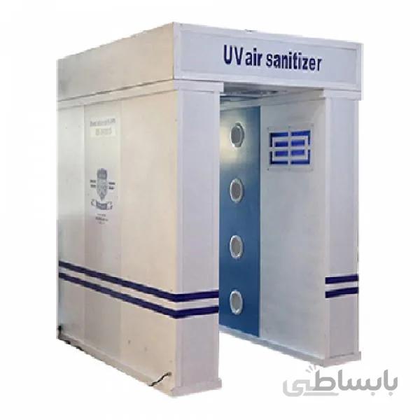 گیت ضدعفونی کننده اکونومی با سقف و طرح ساده