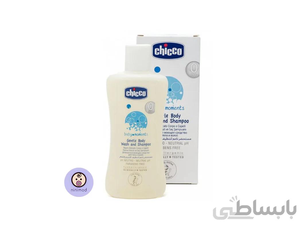 شامپو سر و بدن بیبی مومنتس Chicco