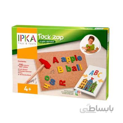 بازی اموزشی میخ و چکش الفبای انگلیسی Tack Zap english alphabet