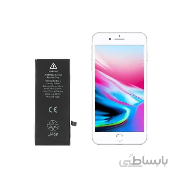 باتری آیفون iphone 8 با کدفنی ۰۰۳۵۷-۶۱۶