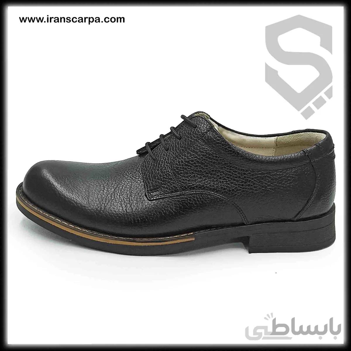 کفش چرم مردانه مدل مانر