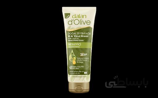 کرم مغذی دست و بدن دالان زیتون DALAN OLIVE