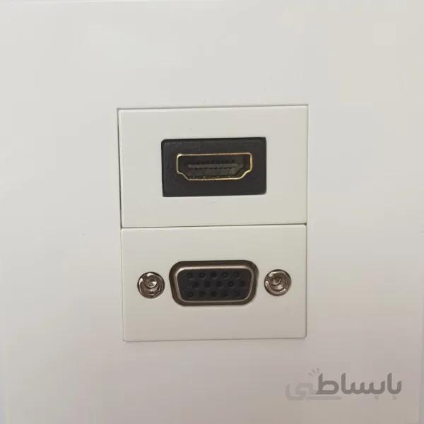 پریز دیواری دو پورت Wall Socket