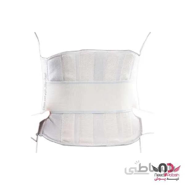 کمربند طبی پاک سمن مدل With Polyamide Hard Bar سایز بسیار بزرگ ا Paksaman With Polyamide Hard Bar Body Support Size XL