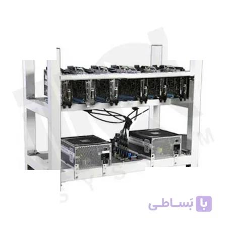 ریگ ماینینگ ۱۹۵ مگاهش با ۶ کارت گرافیک RX580