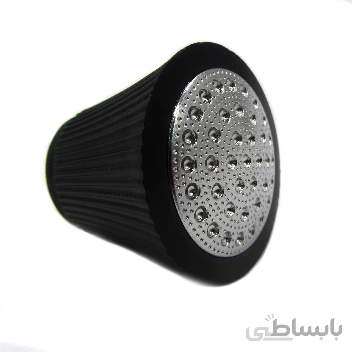 دستگیره کابینت تک پیچ پلاستیکی بهسازان مدل B9 مشکی