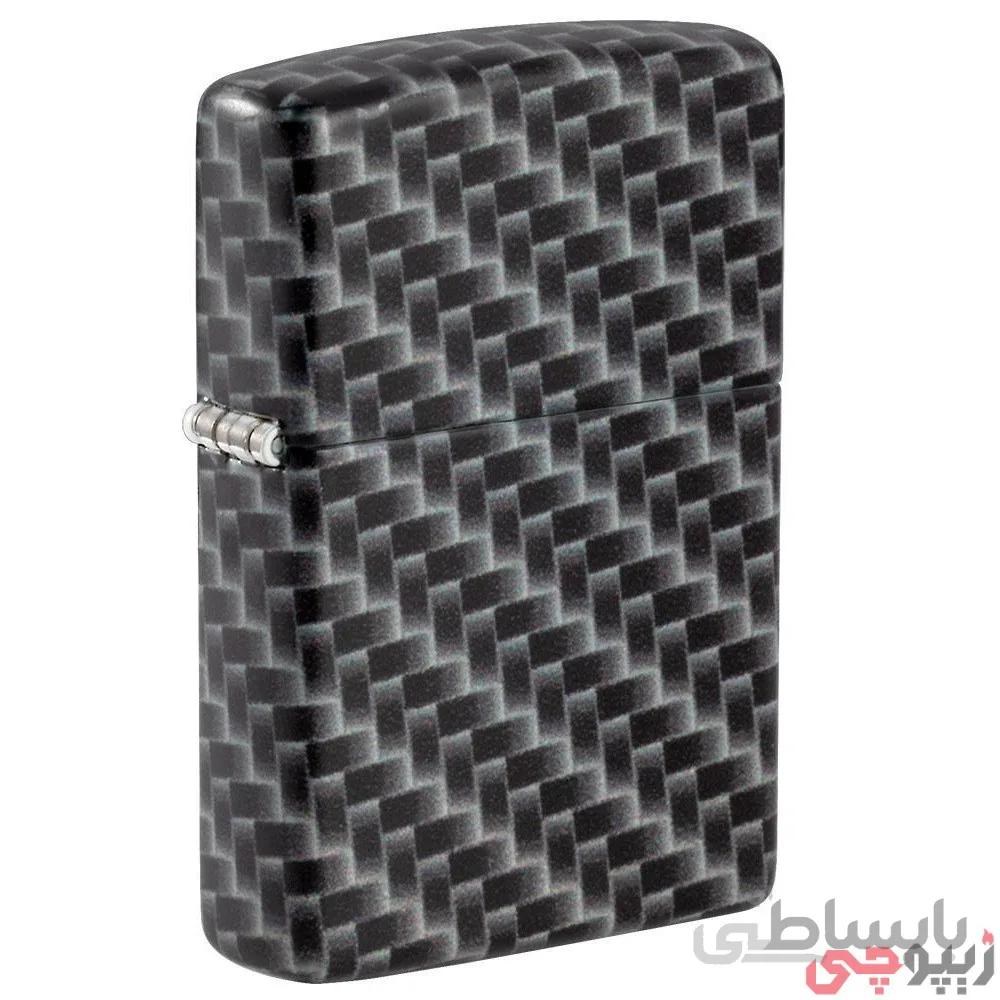فندک زیپو اصل کد ۴۹۳۵۶ – Original Zippo Carbon Fiber Design