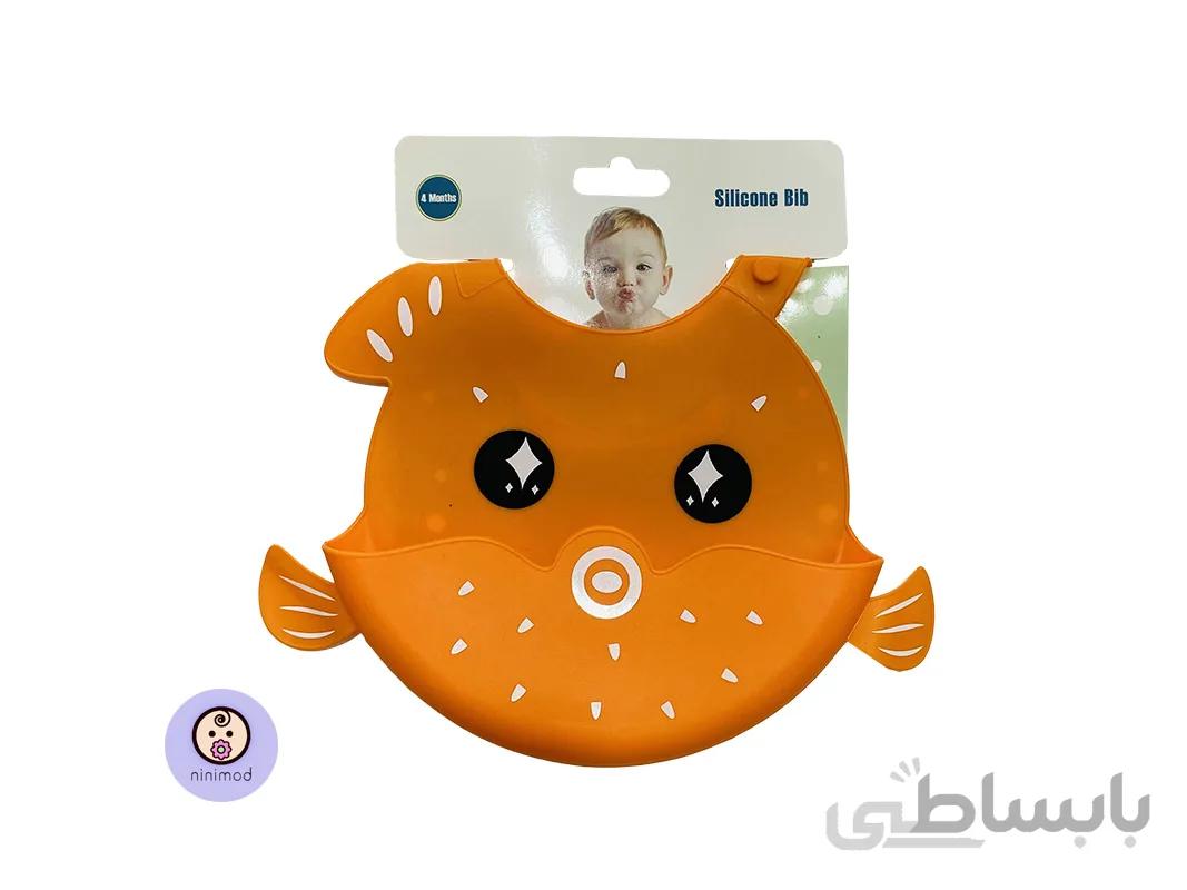 پیشبند سیلیکونی silicone bib code o2