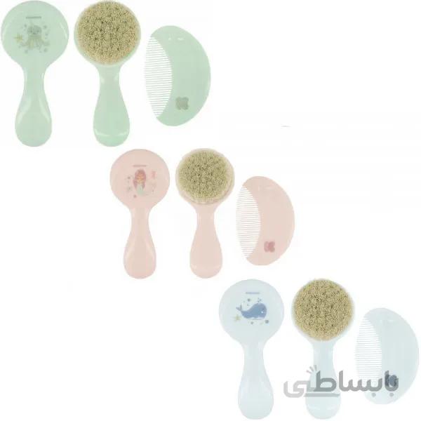 ست شانه و برس نوزاد طرح دریایی کیکا بو Kikka boo
