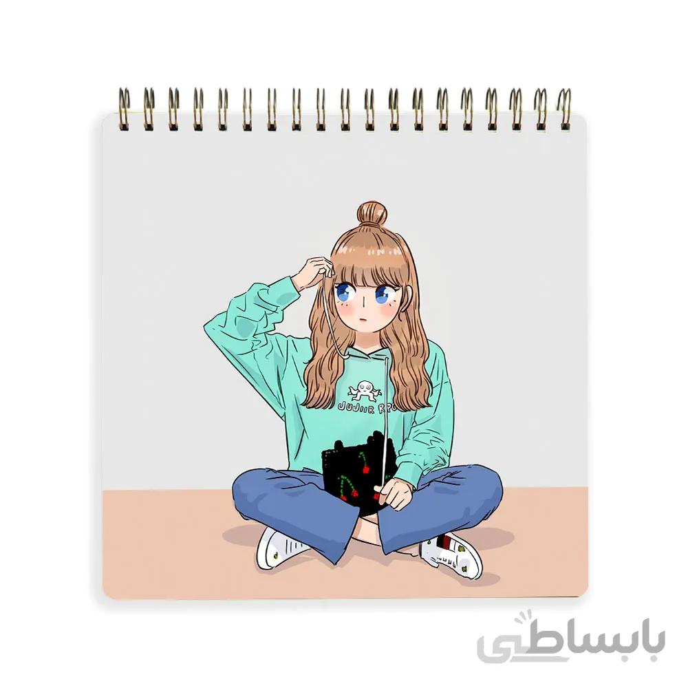 دفترچه يادداشت black pink کد 10100197